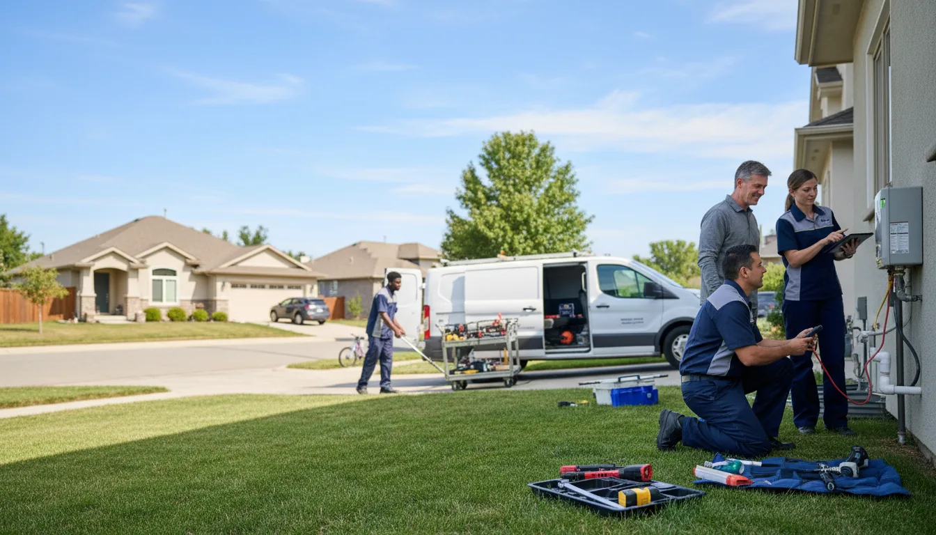 Tankless water heater service in Pinecliffe, CO
